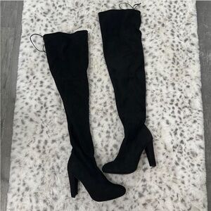 Black Over-the-Knee Boots